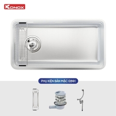 Chậu rửa Konox Tari Smart 8847PP-L (hạt Smart chống xước)