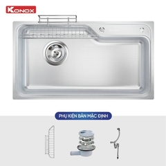 Chậu rửa Konox Tari Smart 9050PP (hạt Smart chống xước)