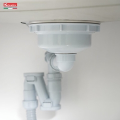 Chậu rửa Konox Tari 8748SR (Bề mặt hạt chống xước siêu mịn)