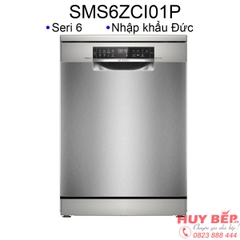 Máy rửa bát Bosch SMS6ZCI01P Seri 6 nhập khẩu Đức