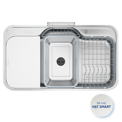 Chậu rửa Konox Tari Smart 9051 (hạt Smart chống xước)