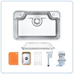 Chậu rửa Nobinox TASA NX8050 (8050 vân linen plus)