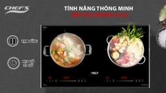 Bếp từ CHEFS EH-DIH990 PLUS - Mặt kính Schott Ceran Đức (New 2025)