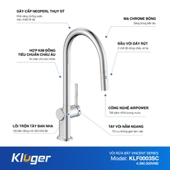 Vòi rửa Kluger KLF0003SC