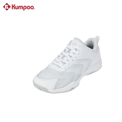 Giày cầu lông, giày pickleball nam nữ Kumpoo E315 màu trắng chính hãng