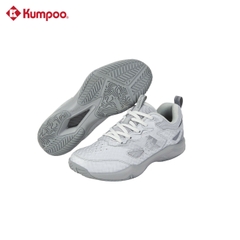 Giày cầu lông nam nữ Kumpoo E319 màu xám chính hãng