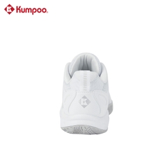 Giày cầu lông, giày pickleball nam nữ Kumpoo E315 màu trắng chính hãng