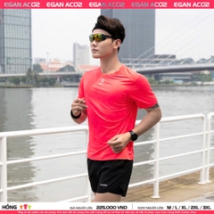 Áo chạy bộ nam Egan AC02 màu cam chính hãng