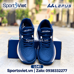 Giày Tennis Lefus L041 nam nữ chính hãng giá rẻ màu xanh navy