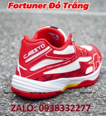 Giày VHD Fortuner trắng (cầu lông, bóng chuyền, tennis, bóng bàn, Pickleball)