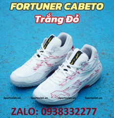 Giày VHD Fortuner trắng (cầu lông, bóng chuyền, tennis, bóng bàn, Pickleball)