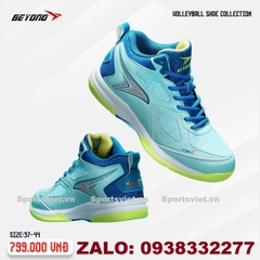Giày bóng chuyền Beyono Sky III nam nữ chính hãng (màu xanh aqua)
