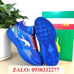 Giày bóng chuyền nam cày sân bê tông VHD Sói trắng xanh