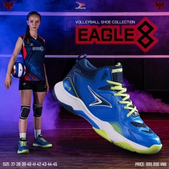 Giày bóng chuyền Beyono Eagle màu xanh chính hãng