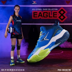 Giày bóng chuyền Beyono Eagle màu xanh chính hãng