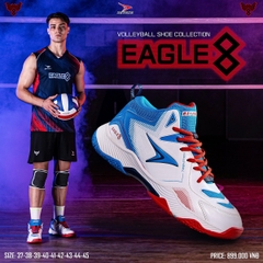 Giày bóng chuyền Beyono Eagle màu trắng chính hãng