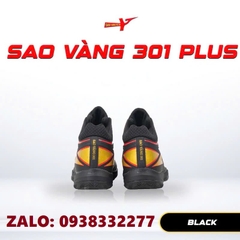 Giày bóng chuyền Sao Vàng 301 PLUS chính hãng (màu đen)