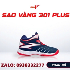 Giày bóng chuyền Sao Vàng 301 PLUS chính hãng (than đỏ)