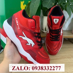 Giày bóng chuyền nam cày sân bê tông VHD sói đỏ cổ cao chính hãng