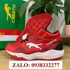 Giày bóng chuyền nam cày sân bê tông VHD sói đỏ cổ cao chính hãng