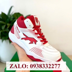 Giày bóng chuyền nam cày sân bê tông VHD sói đỏ cổ cao chính hãng