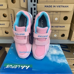Giày cầu lông trẻ em cho bé gái Lefus màu hồng giá rẻ chính hãng