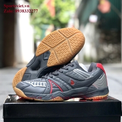 Giày thể thao APAVI (cầu lông, bóng chuyền, bóng bàn, pickleball) màu xám