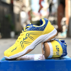 Giày cầu lông nam nữ Lefus L021 chính hãng màu vàng