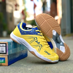 Giày cầu lông nam nữ Lefus L021 chính hãng màu vàng