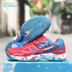 Giày cầu lông nam nữ Lefus L08 chính hãng màu đỏ