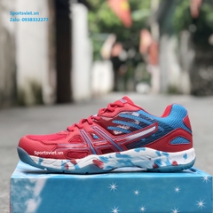 Giày cầu lông nam nữ Lefus L08 chính hãng màu đỏ