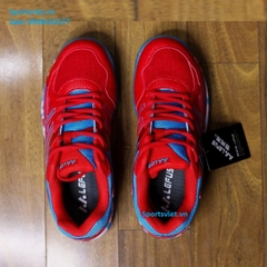 Giày cầu lông nam nữ Lefus L08 chính hãng màu đỏ