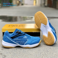 Giày cầu lông bóng chuyền nam nữ sân bê tông Promax PR-22068 màu xanh ngọc