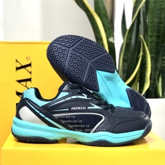 Giày cầu lông bóng chuyền nam nữ sân bê tông Promax PR-22068 màu xanh navy
