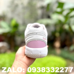 Giày Lefus L039 chơi cầu lông, pickleball nam nữ chính hãng giá rẻ màu trắng hồng
