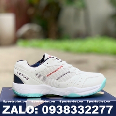 Giày Lefus L039 chơi cầu lông, pickleball nam nữ chính hãng giá rẻ màu trắng ngọc