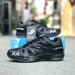 Giày cầu lông nam nữ Lefus L010 màu đen chính hãng