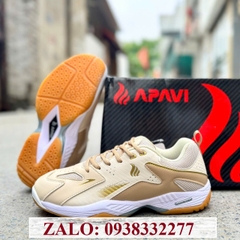 Giày thể thao APAVI (cầu lông, bóng chuyền, bóng bàn, pickleball) màu hồng
