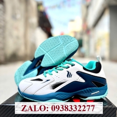 Giày Apavi APEX A022 (Cầu lông, pickelball, bóng chuyền nam nữ) màu trắng xanh