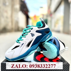 Giày Apavi APEX A022 (Cầu lông, pickelball, bóng chuyền nam nữ) màu trắng xanh
