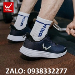 Giày chạy bộ Wika Cross X màu navy