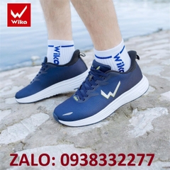 Giày chạy bộ Wika Cross X màu navy