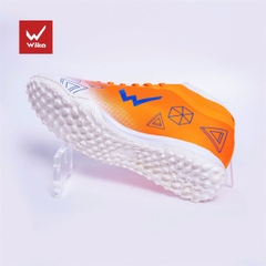 Giày bóng đá Wika Văn Hậu VH5 cổ cao màu cam chính hãng