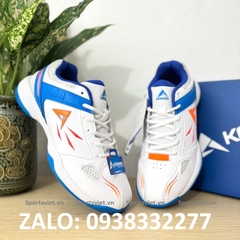 Giày Pickleball Kaiwin Witcher chính hãng trắng cam