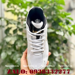 Giày Kawasaki 32023 màu trắng cầu lông, bóng chuyền, pickleball nam màu trắng
