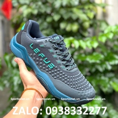 Giày Lefus L036 chơi Pickleball Tennis nam nữ chính hãng xanh rêu