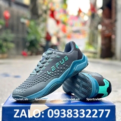 Giày Lefus L036 chơi Pickleball Tennis nam nữ chính hãng xanh rêu