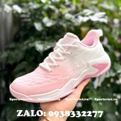 Giày Lefus L038 chơi cầu lông, pickleball nam nữ chính hãng giá rẻ màu hồng