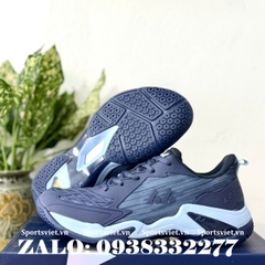 Giày Lefus L038 chơi cầu lông, pickleball nam nữ chính hãng giá rẻ màu xanh navy