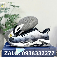 Giày Lefus L040 chơi cầu lông, pickleball nam nữ chính hãng giá rẻ màu trắng đen